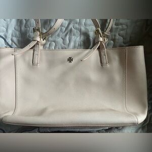 Tory Burch soft pink handbag